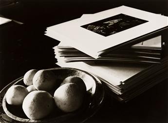 BEAUMONT NEWHALL (1908-1993) Group of 7 photographs of iconic photographers, includig Cartier-Bresson, Brandt, Weston, and others.